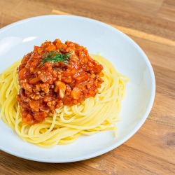 ミートソースひき肉