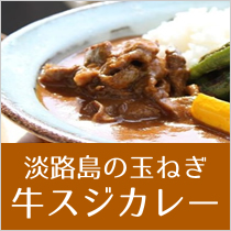 淡路島の玉ねぎ牛すじカレー