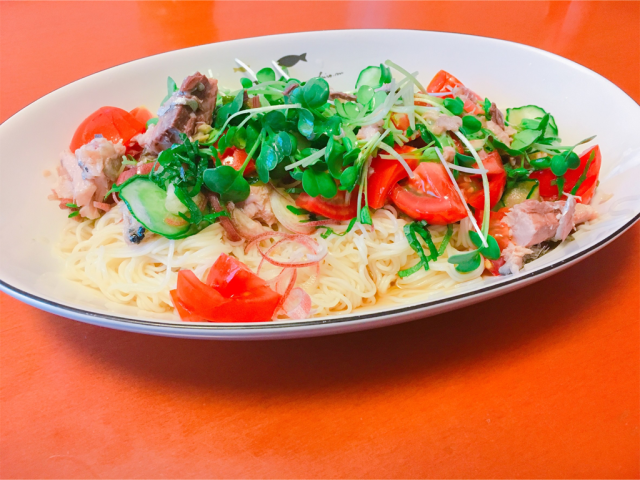 サラダそうめん素麺