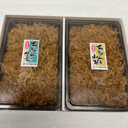 ちりめん山椒とちりめん生姜写真