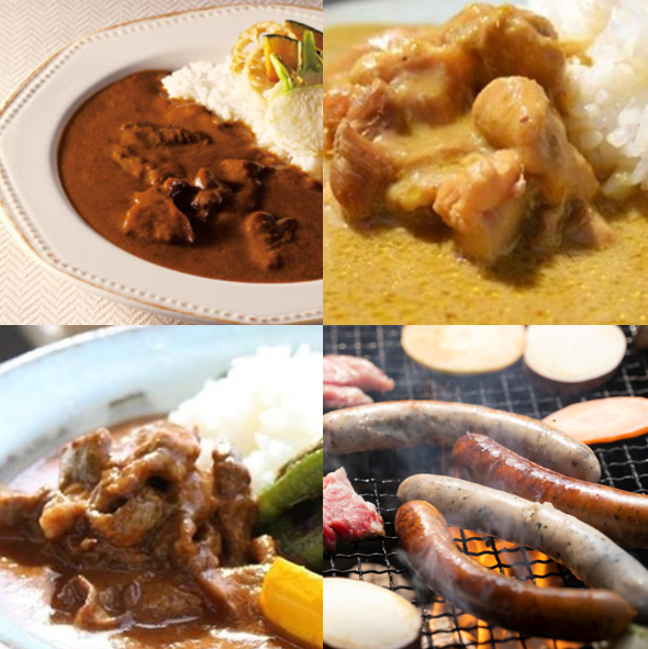【父の日限定】自家製オリジナルカレー食べ比べ＆自家製ソーセージセット【送料無料】