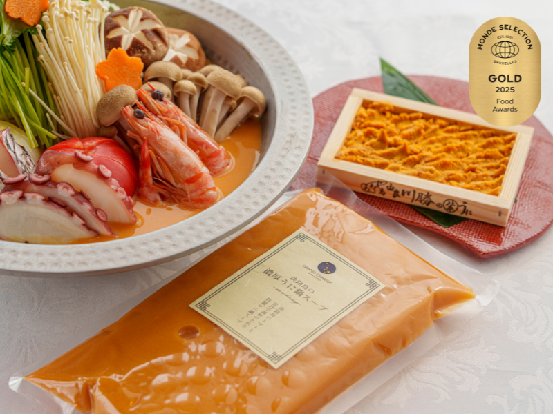 オリジナルウニ鍋スープ800ml（2人前）_GRAND CHARIOT 北斗七星135